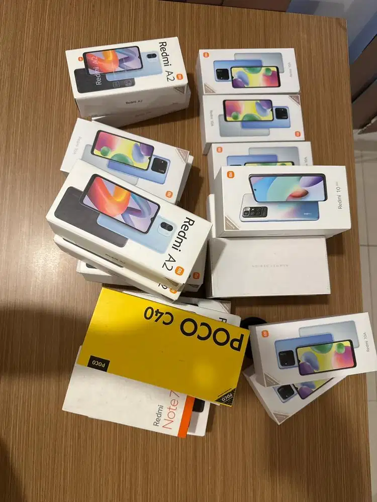 Kardus HP xiaomi beberapa type 24 pcs