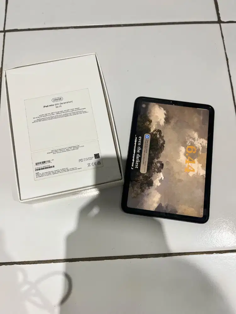 IPAD MINI 6 WIFI ONLY 256 GB