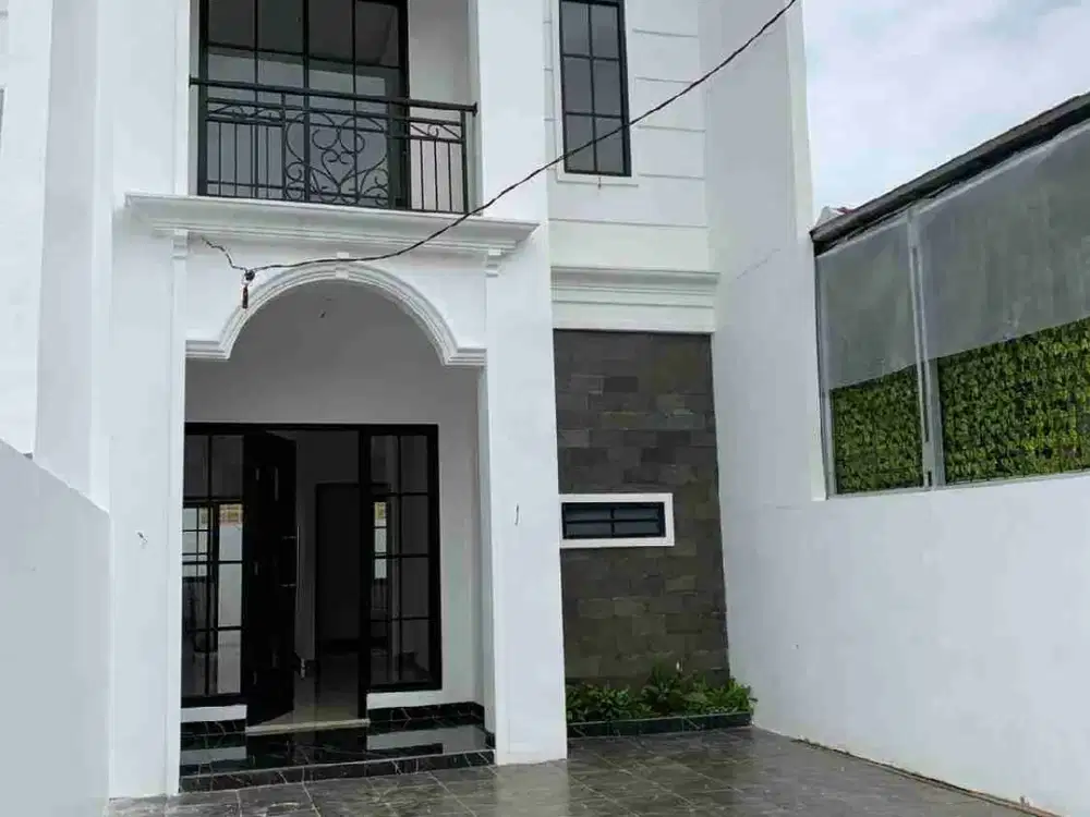 Rumah Mewah 2 Lantai Bangunan Baru di Sawangan Depok 5 Menit Ke Tol Desari
