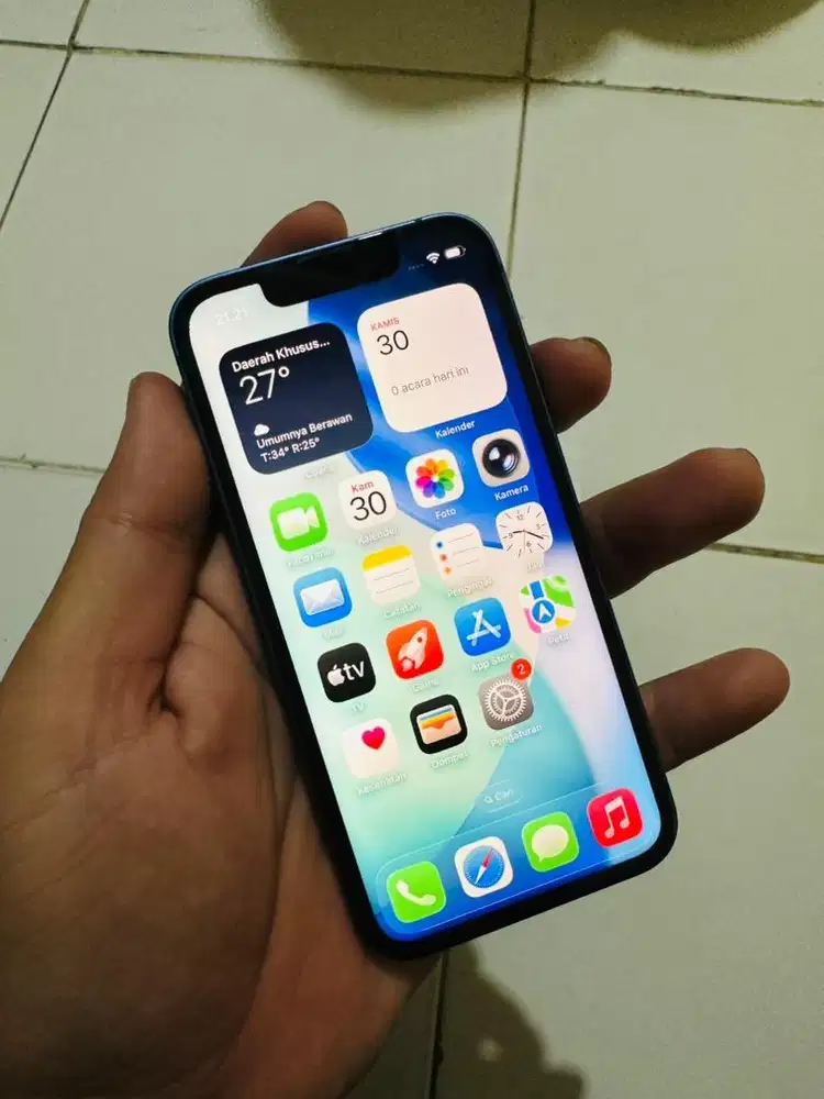 Iphone 13 mini 128 Biru