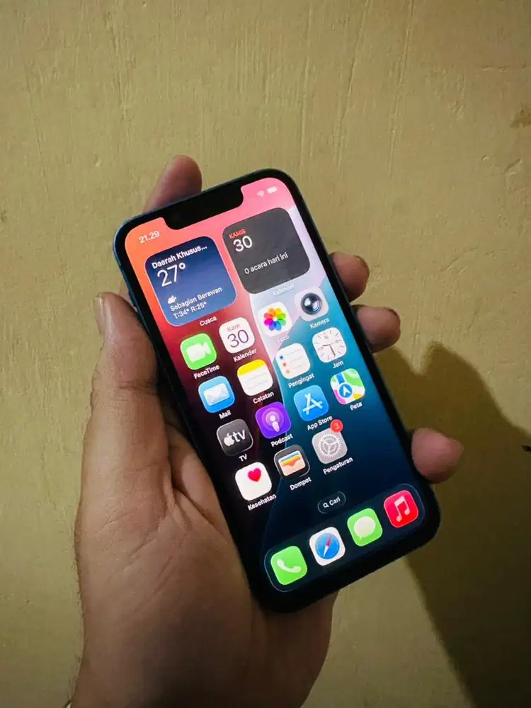 Iphone 13 mini 128 Biru