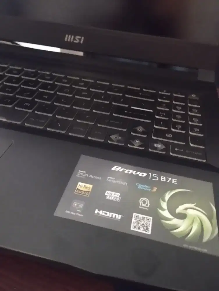 laptop gaming msi bravo b7ed