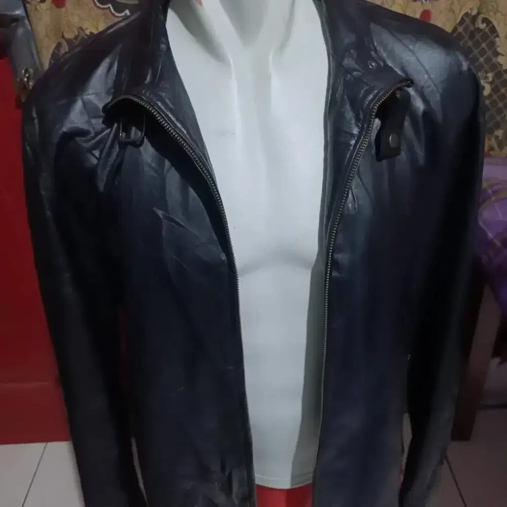 Jaket kulit domba asli import