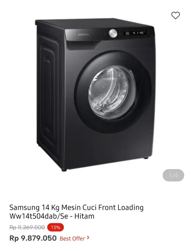 WM SAMSUNG FRONT LOAD 14KG