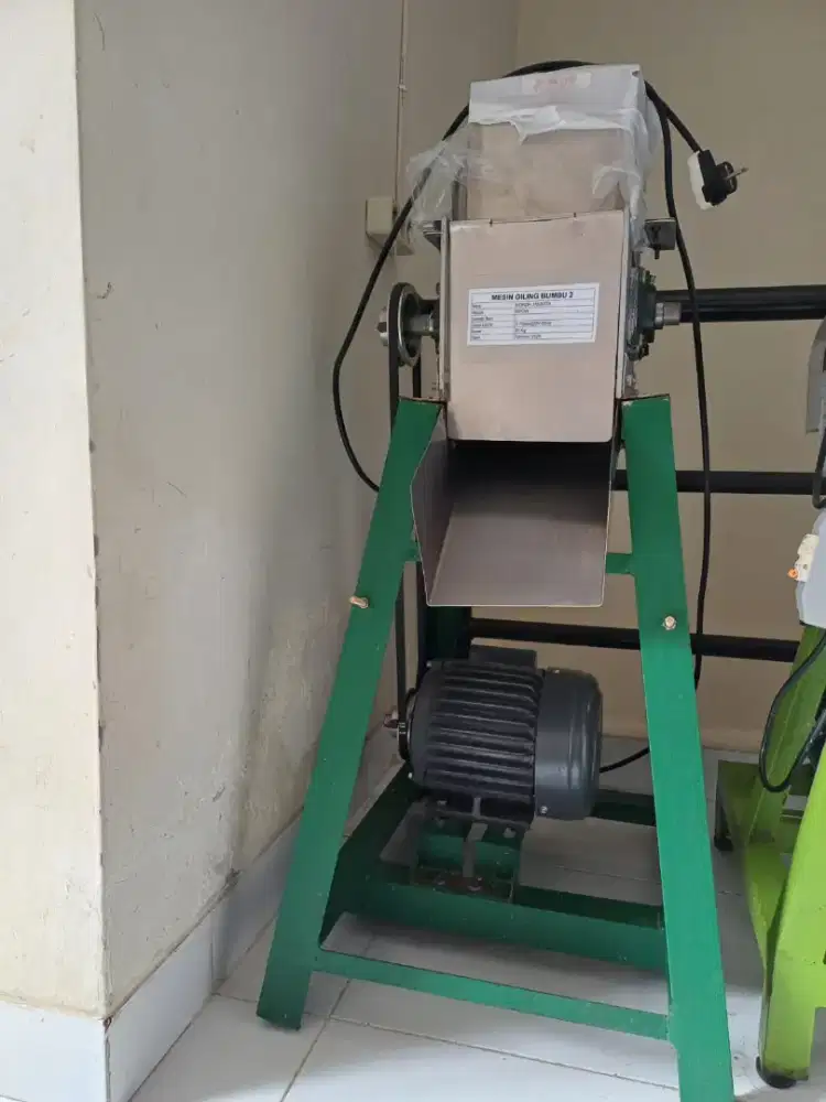 Mesin pencacah bumbu