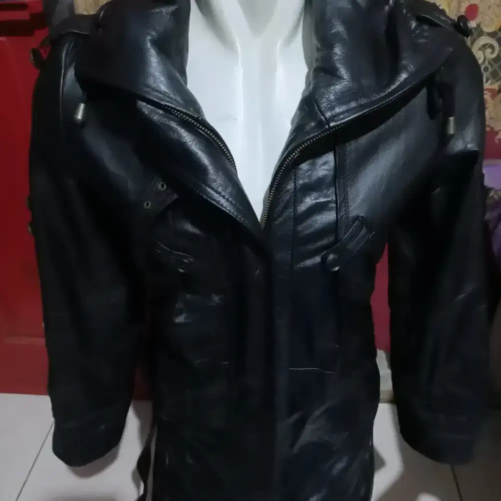 Jaket kulit domba asli import