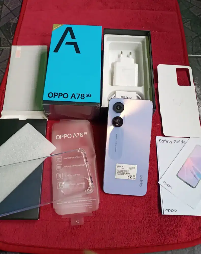 Oppo A78 Kumplit Ram 8/256GB
