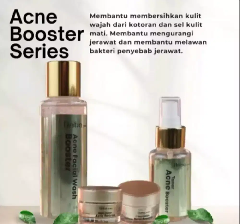 PAKET BOOSTER ACNE DABE BEAUTE ORIGINAL