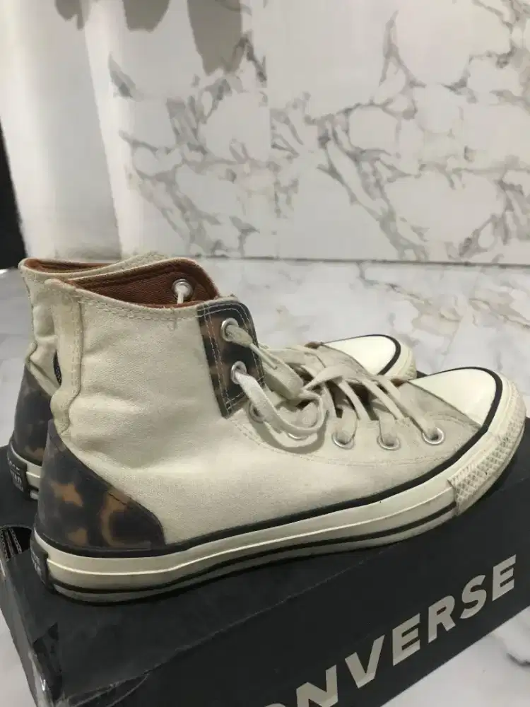 CONVERSE CTAS CHUCK TAYLOR ALL STAR TORTOISE WHITE HIGH SERIES ORI