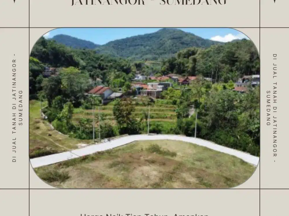 HEGARMANAH GEULIS: FREE SHM Hanya 5 Menit Ke Kampus! Dapatkan Passive Income, Nikmati Udara Pegunungan