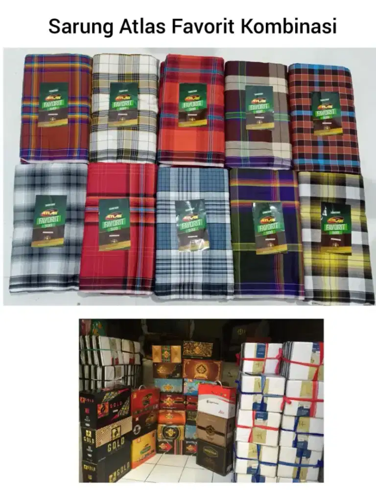 Grosir sarung Atlas favorit