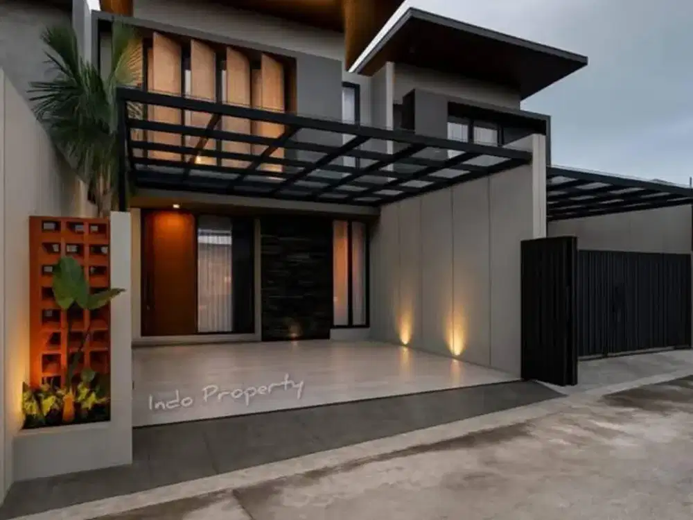 Rumah Mewah Full Furnished Lokasi Inti Kota Dekat Wahid Hasyim Medan Baru