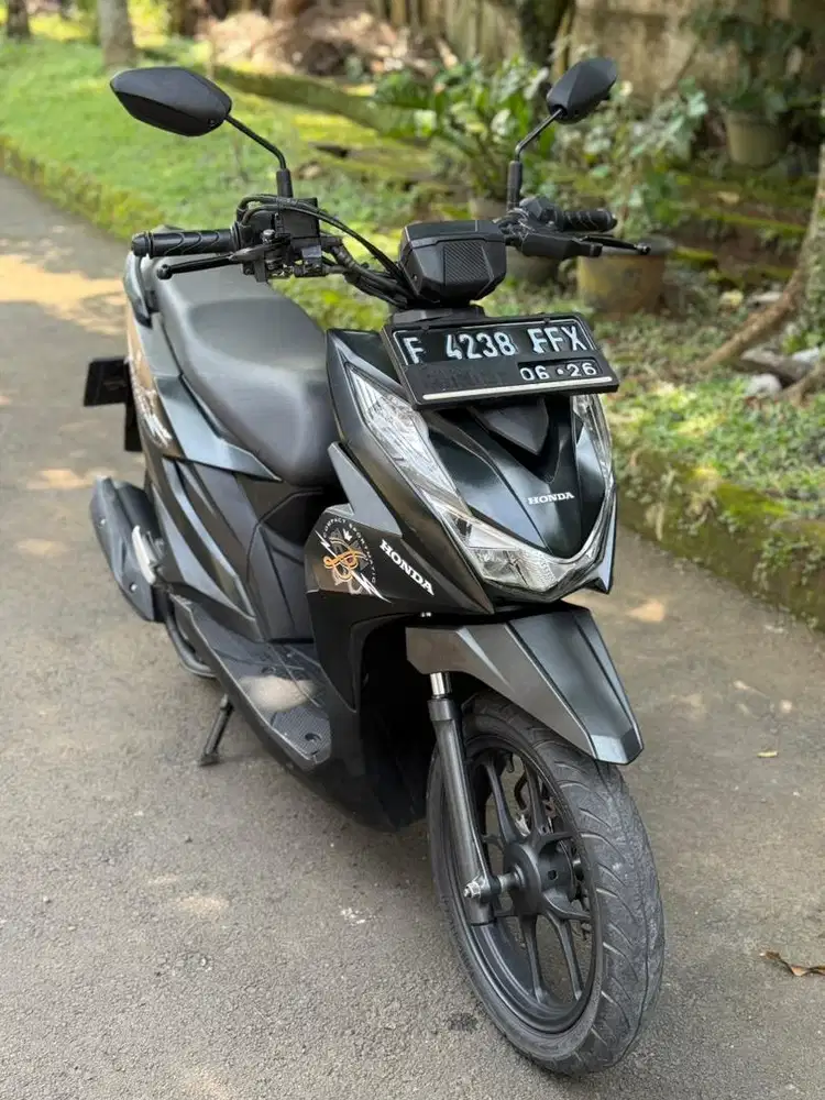 Honda Beat Street Thn 2021 Hitam Mulus