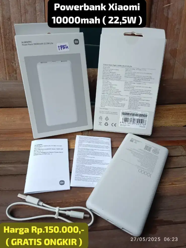 Powerbank Original Xiaomi 10000mah ( GRATIS ONGKIR )