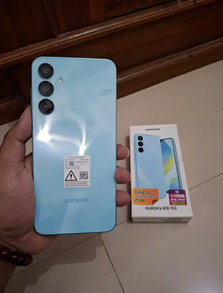 Samsung a16 5g ram 8/256 fulset original
