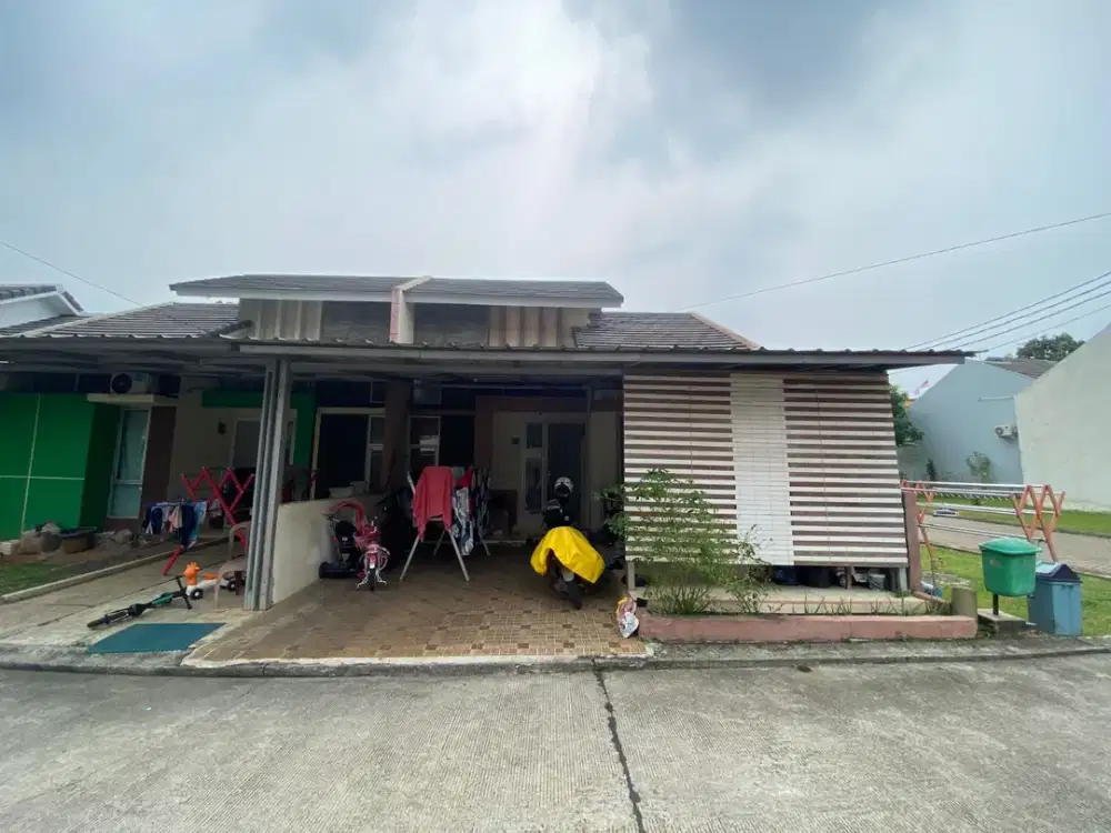 Jual Rumah LT 99 Hook 15 Menit ke Stasiun Serpong Hadap Timur J-26309