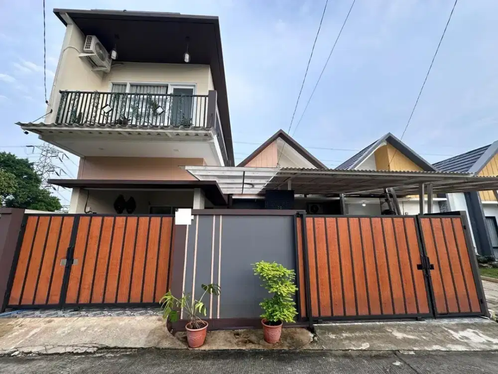 Rumah LT 128 Hadap Timur Bisa KPR 15 Mnt ke Stasiun Cilebut J-26545