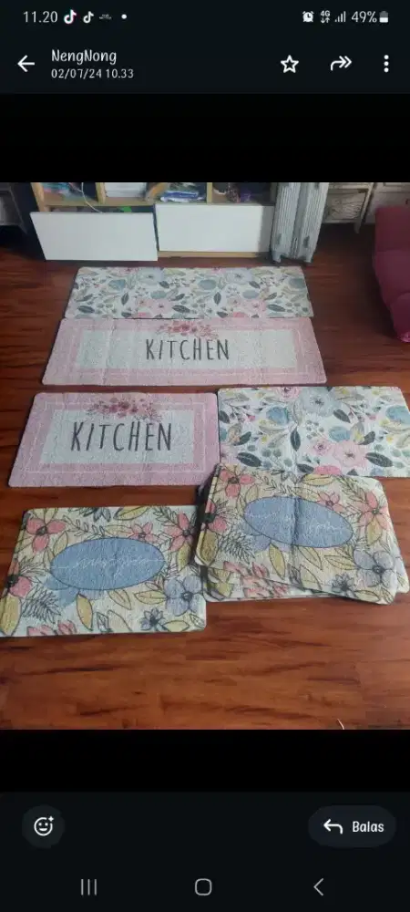 Keset Dapur Anti slip