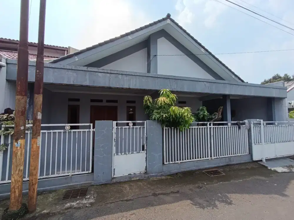Rumah Luas 1 Lt Dekat Sentul 10 Menit ke Vivo Mall Dibantu KPR J-28014