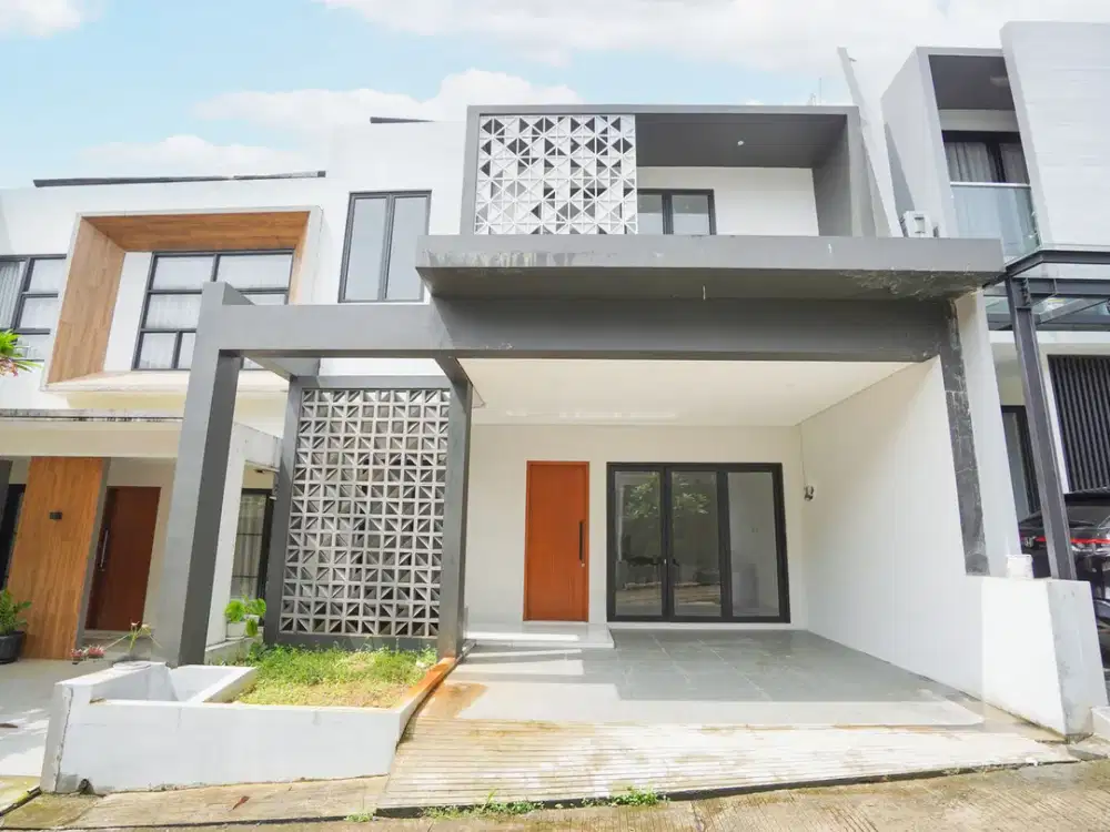 Rumah Cantik Siap Huni Dekat Stasiun Depok Lama Hadap Utara J-31469