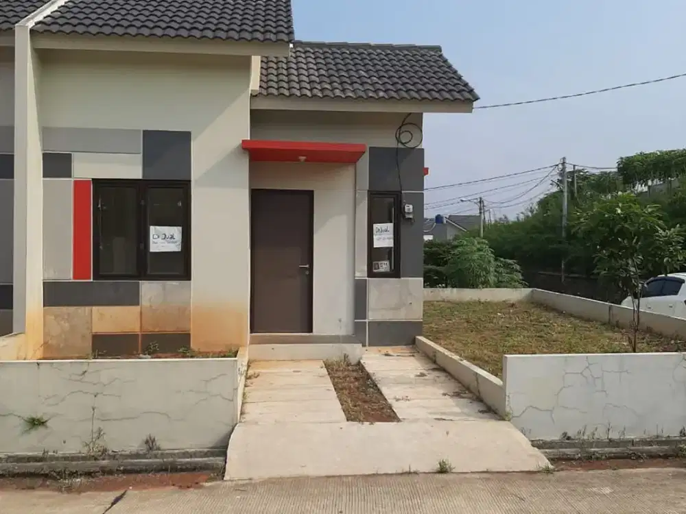 Rumah Hook 15 Menit ke Terminal Cileungsi LT 110 Hadap Timur J-27810