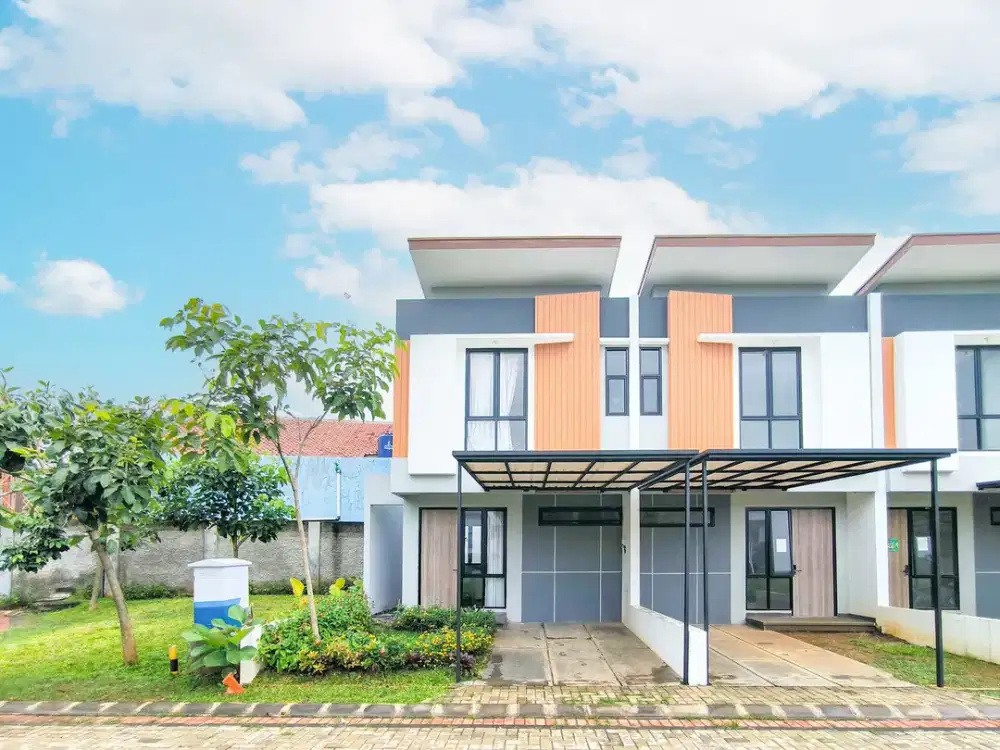Rumah 3 KT Minimalis Dekat Pasar Modern BSD City Hadap Utara J-26507