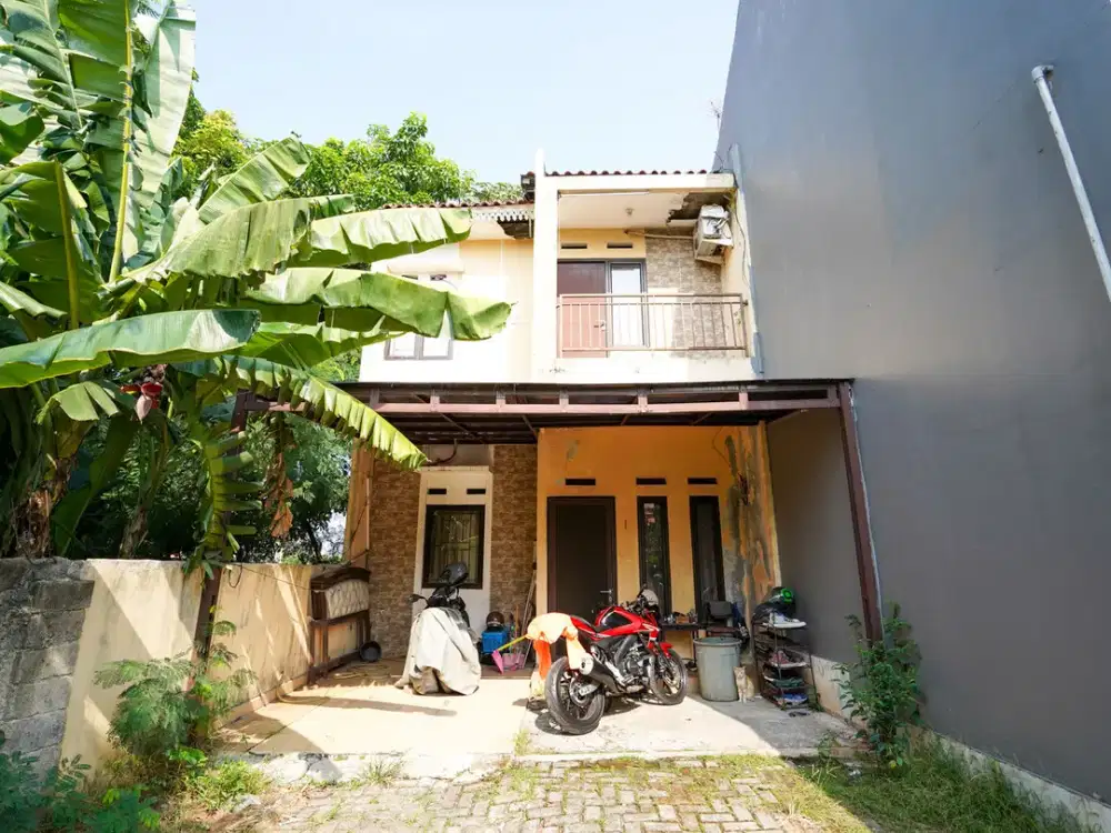Rumah SHM 2 Lt Hadap Selatan 10 Mnt ke Gerbang Tol Brigif J-13574
