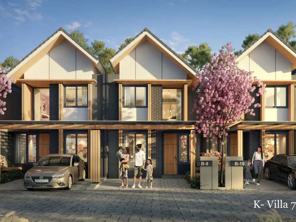 Rumah Modern Baru di Bogor Dekat RS Hermina 3 KT Harga Nego J-30933