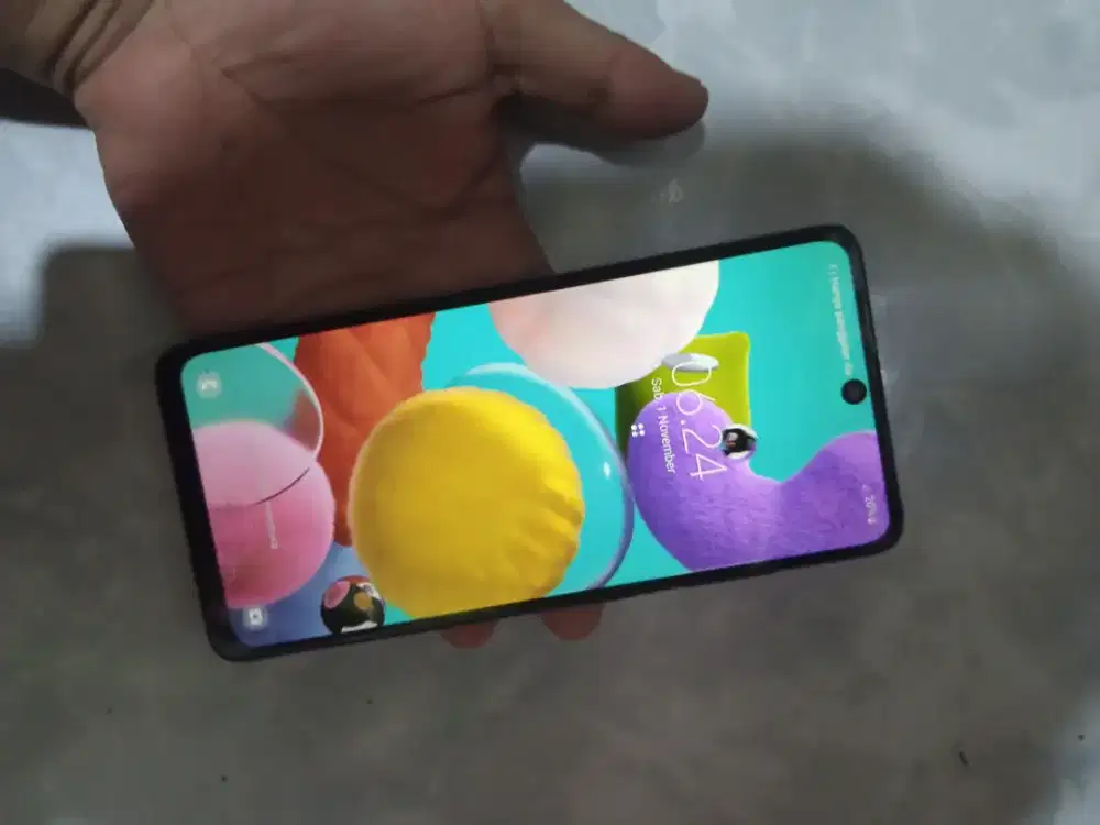 Samsung a51 6/128 original ex resmi sein indonesia