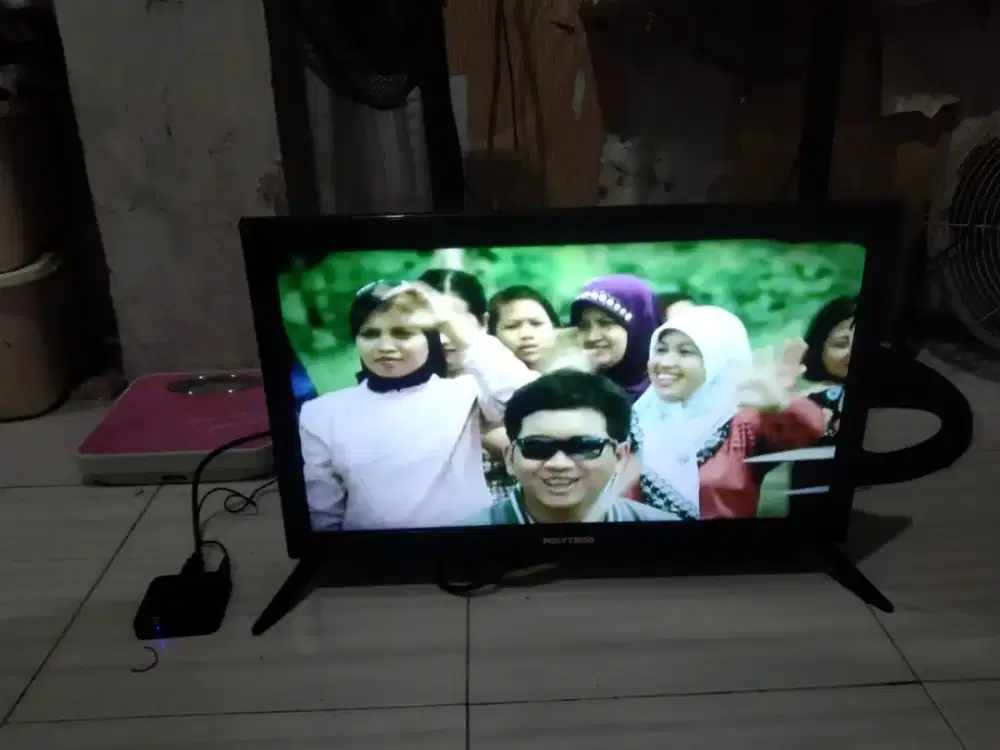 Tv led politron digital 24 inch siap pakai