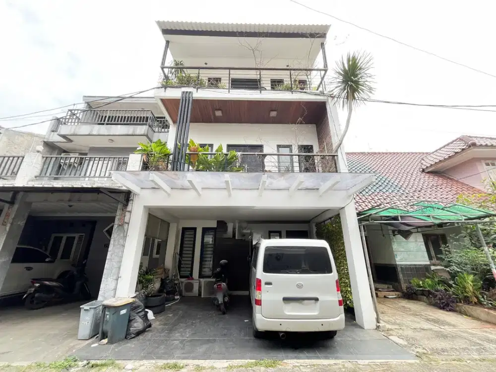 Rumah 2 Carport 15 Menit ke Gerbang Tol Margonda 1 Hadap Timur J-23253