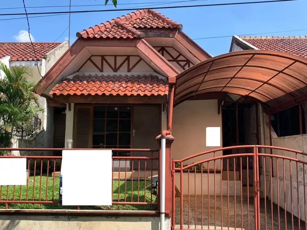 Rumah LT 120 Asri di Kota Bogor 15 Menit ke Stasiun Siap Huni J-22189