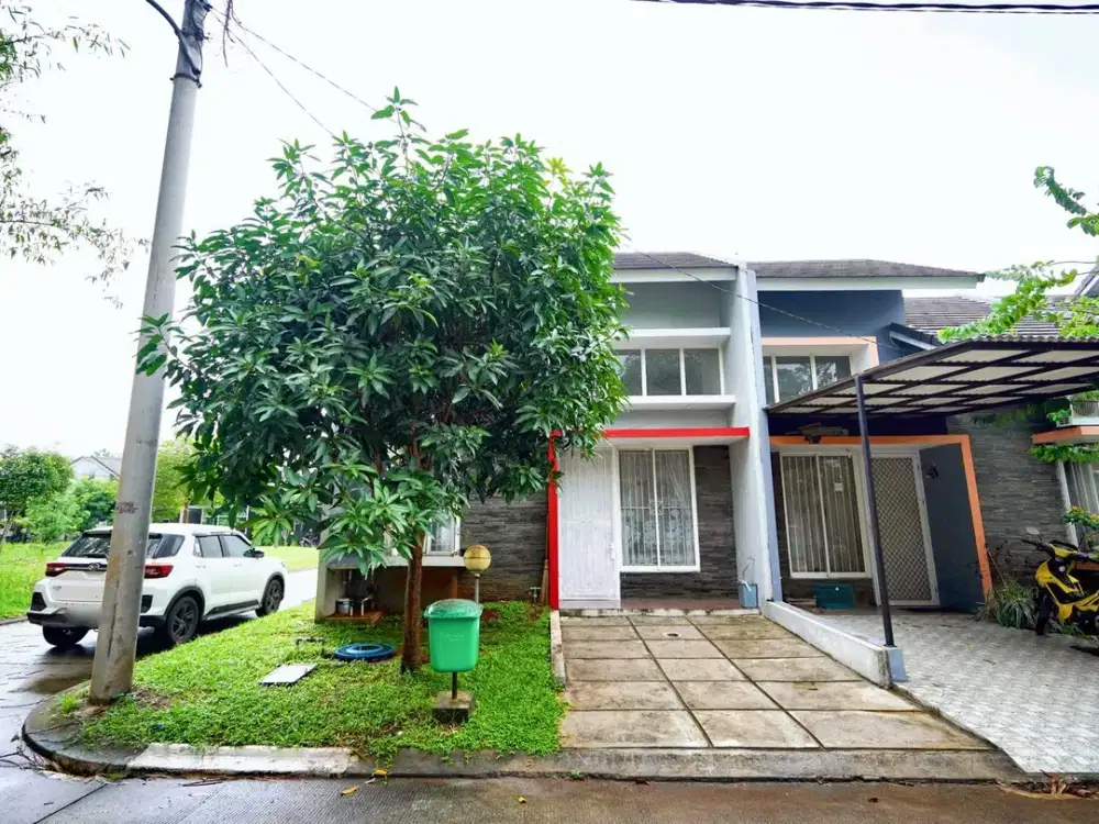 Rumah Hook Luas SHM 15 Menit ke RS Hermina Serpong Dibantu KPR J-19841