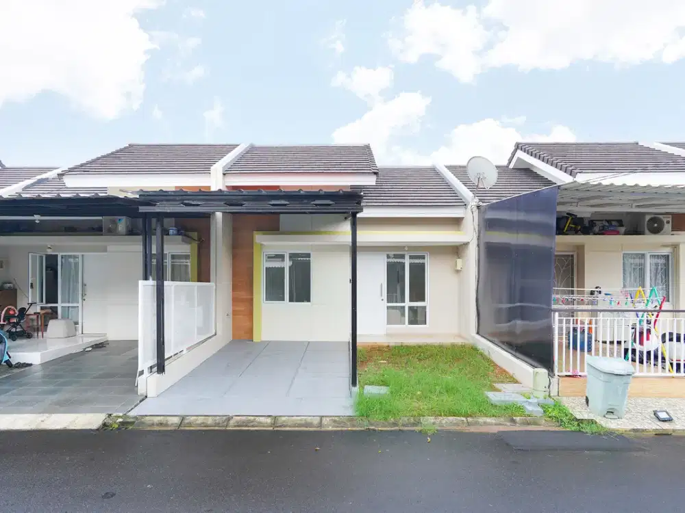 Rumah Seken Semi Furnished di Paradise Serpong City Baru Renov J-22408