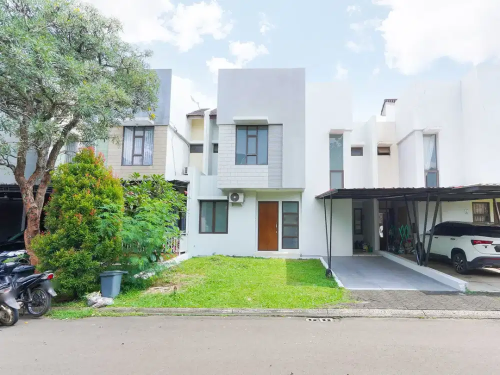 Rumah Luas 2 Lantai 7 Menit ke The Breeze BSD City Hadap Utara J-20909