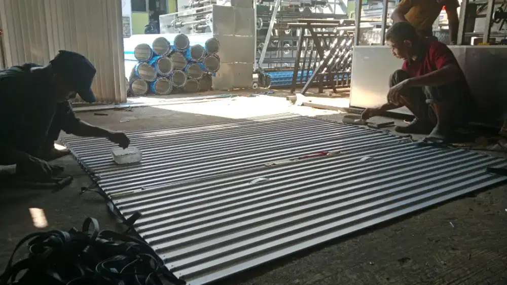 Rolingg door aluninium