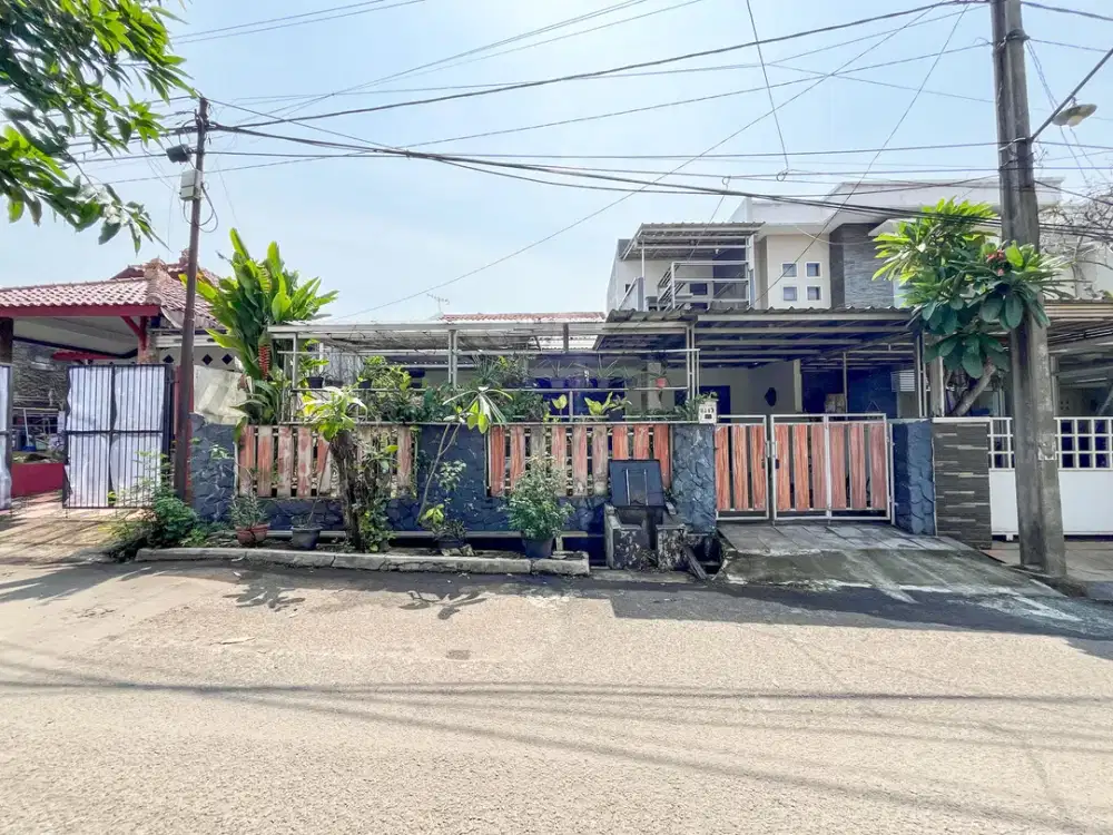 Rumah 4 KT Bebas Banjir 10 Menit ke Tol Kukusan 4 Siap Huni J-23269