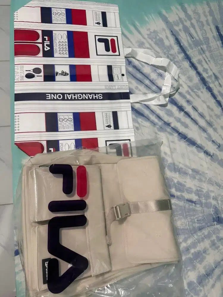 Tas backpack kekinian modern fila original