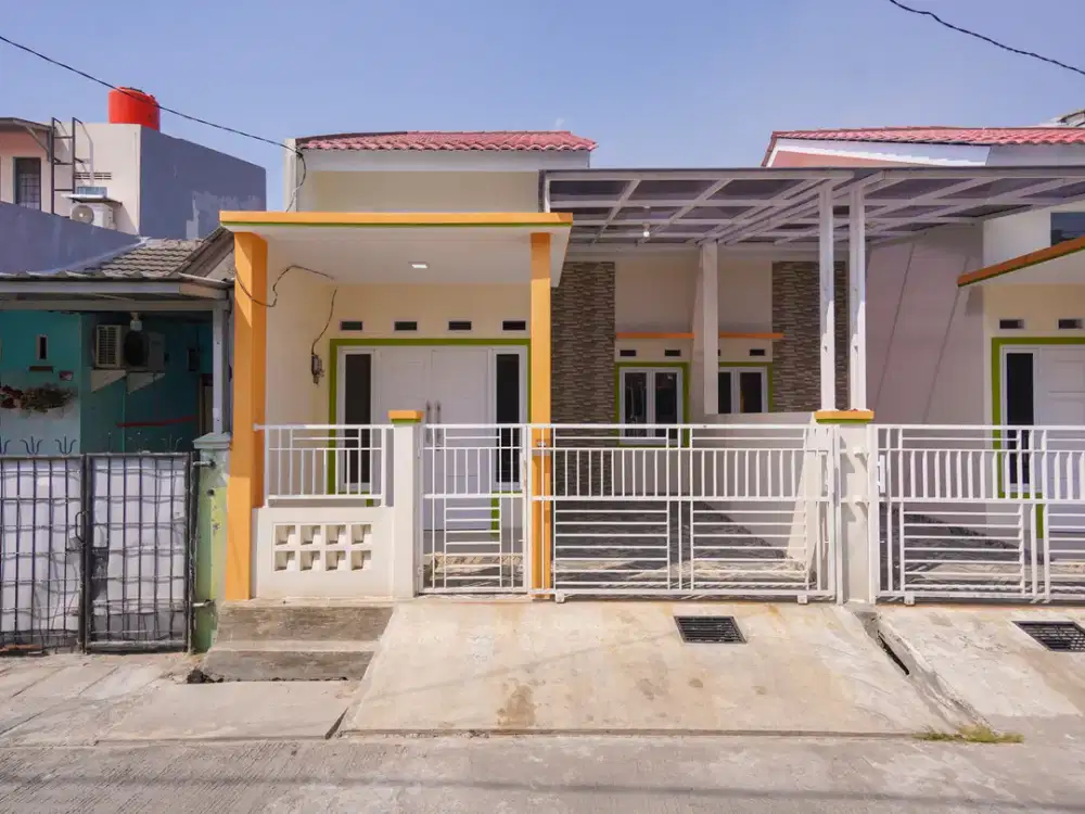 Rumah Minimalis SHM di Bekasi Dekat Faskes dan Mall Free Renov J-24573