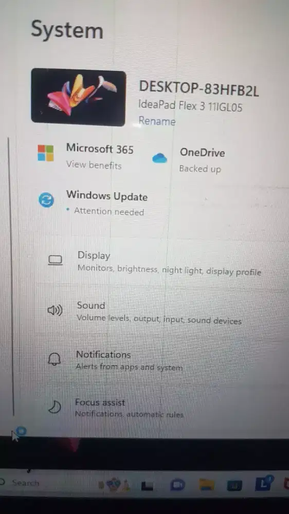 Jual idealpad flex 3