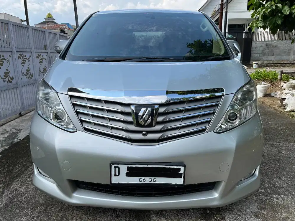 Simp Alphard G PS (D) Nama Sendiri Km 40 Ribuan Tahun 2009 Istimewa