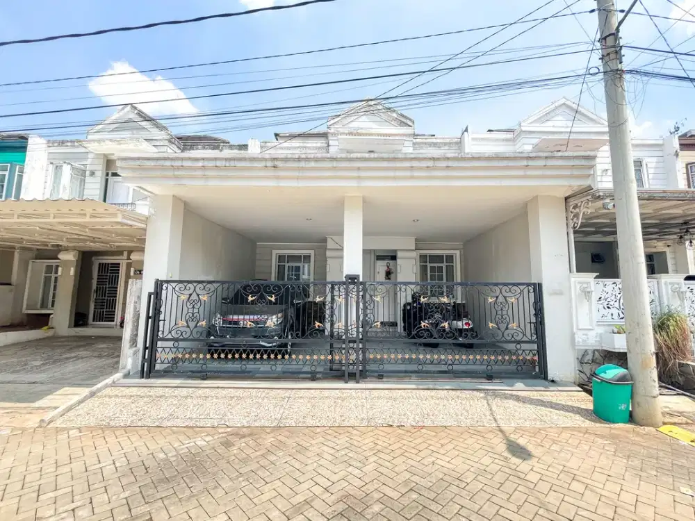 Rumah Terawat Siap Huni 12 Menit ke Stasiun Depok 2 Carport J-23824