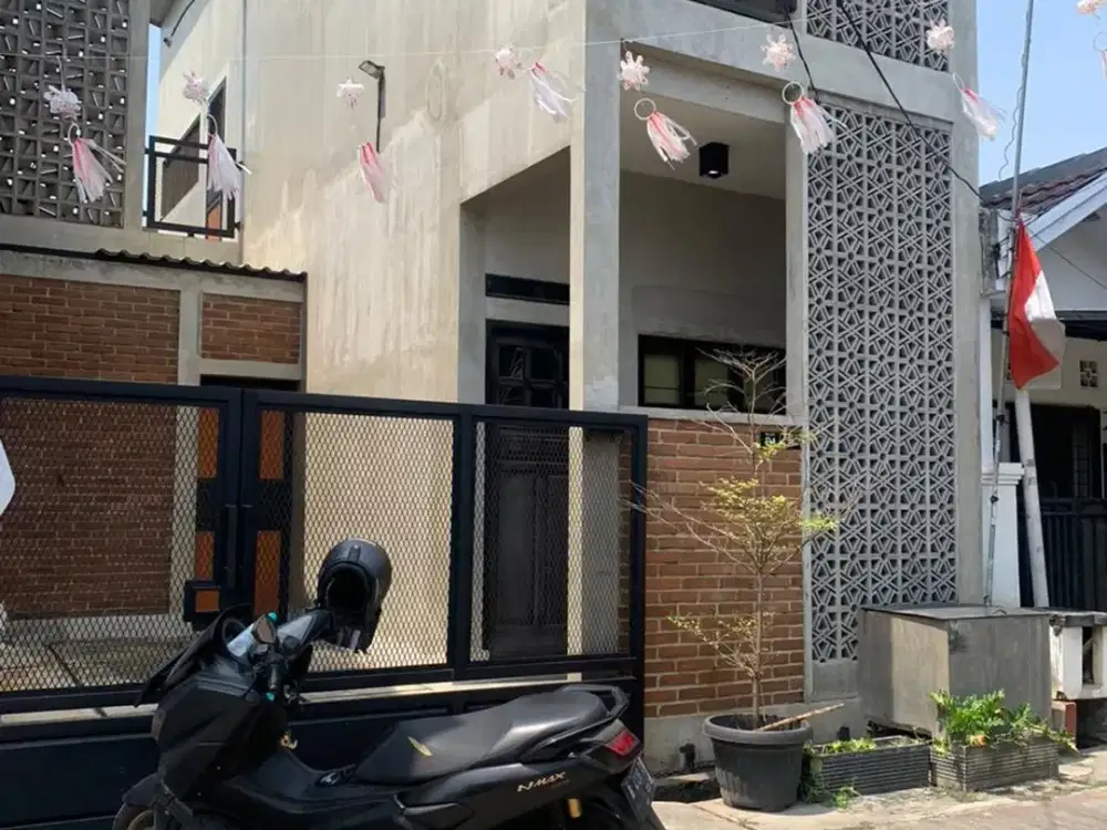Rumah Modern Siap Huni 15 Mnt ke Stasiun Tambun Dibantu KPR J-26155