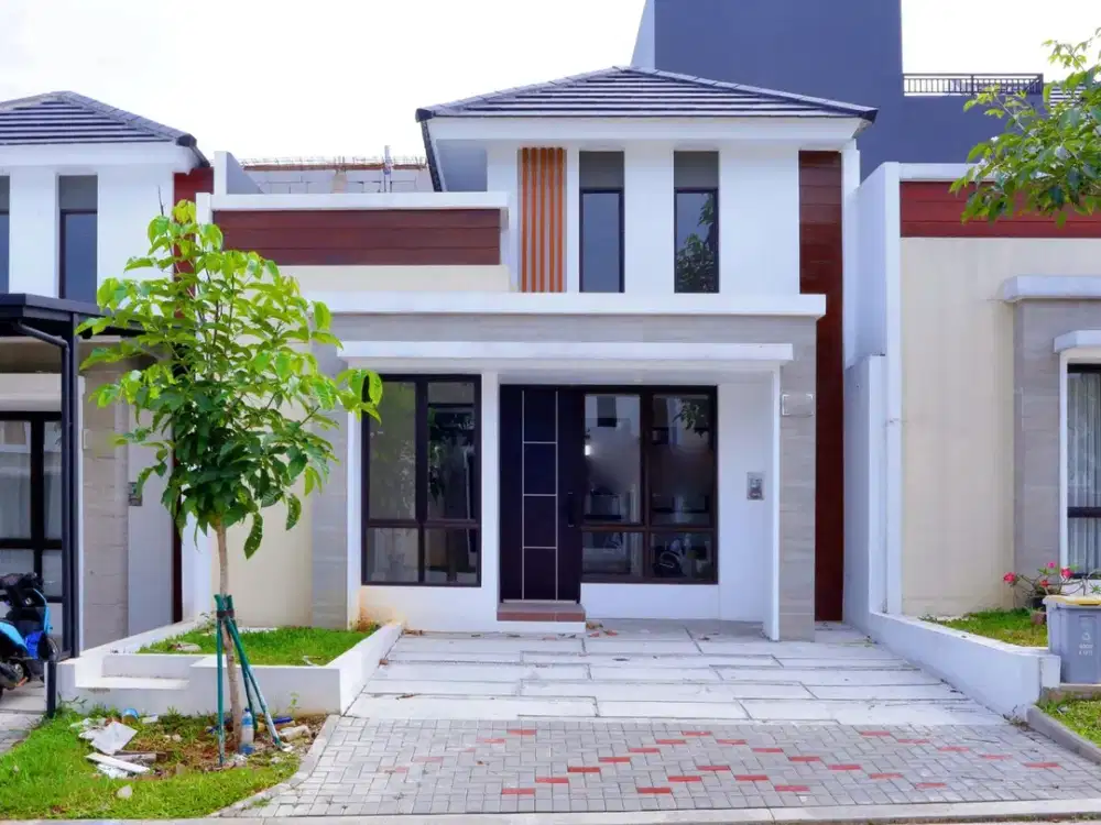 Rumah Asri Strategis 18 Mnt ke AEON Mall Sentul SHM Harga Nego J-23423
