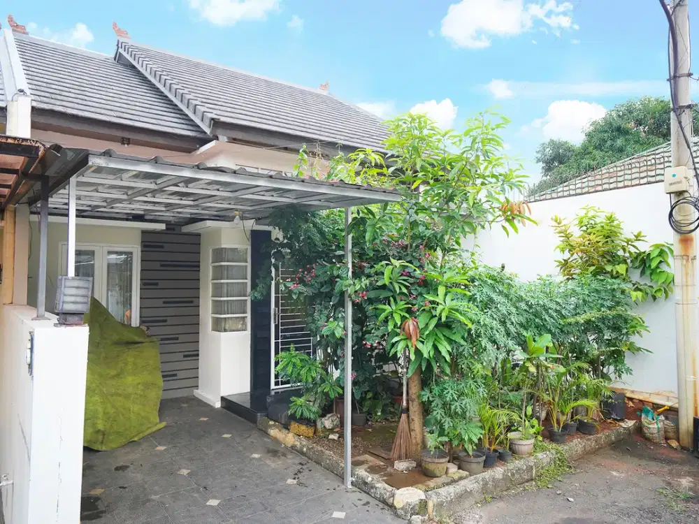 Rumah Luas Asri 9 Menit ke RS Permata Cibubur 1 Lt Siap KPR J-12276