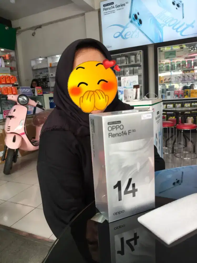 OPPO RENO 14 SERIES MEMBER FIF TANPA DP TANPA SURVEI ACC BISA COD