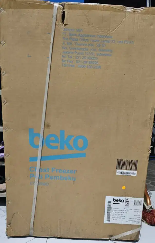 FREEZER merk Beko 100 Liter