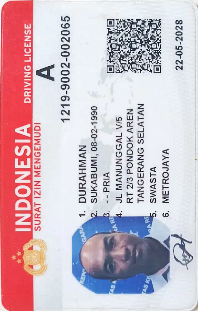 Izin nyari kerjaan supir pribadi/kantor