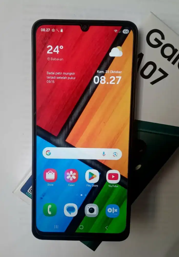 Samsung A07 [Ram 4+4/64, kamera 50MP] Like New baru 2 bulan