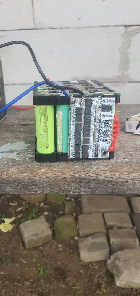 Baterai rakitan 21volt kapasitas real